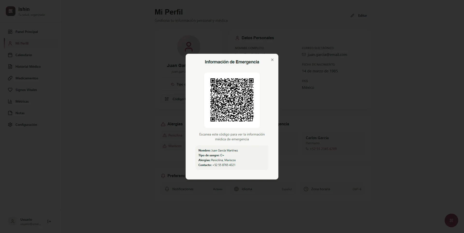 Ishin – Personal Medical Record Application screenshot 6